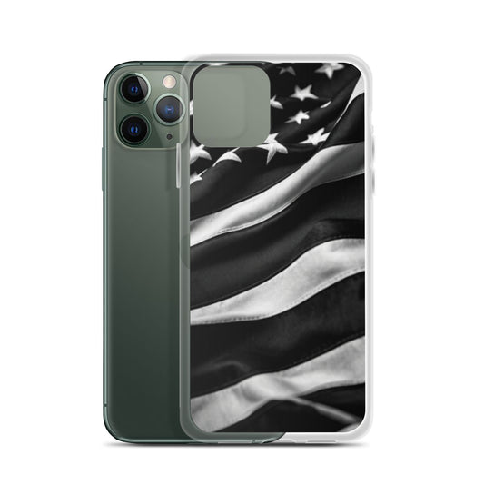 American Flag Iphone Case (clear case)