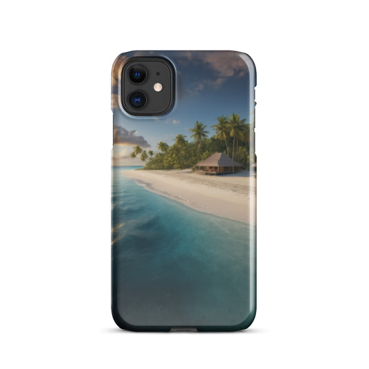 Beach Island Iphone Case